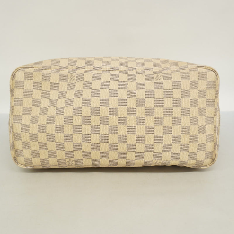 【6ae5616】ルイヴィトン トートバッグ ダミエ・アズール ネヴァーフルGM N51108 ホワイト【中古】レディース