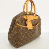 【6ae5617】ルイヴィトン ハンドバッグ モノグラム ドーヴィル M47270 ブラウン【中古】レディース