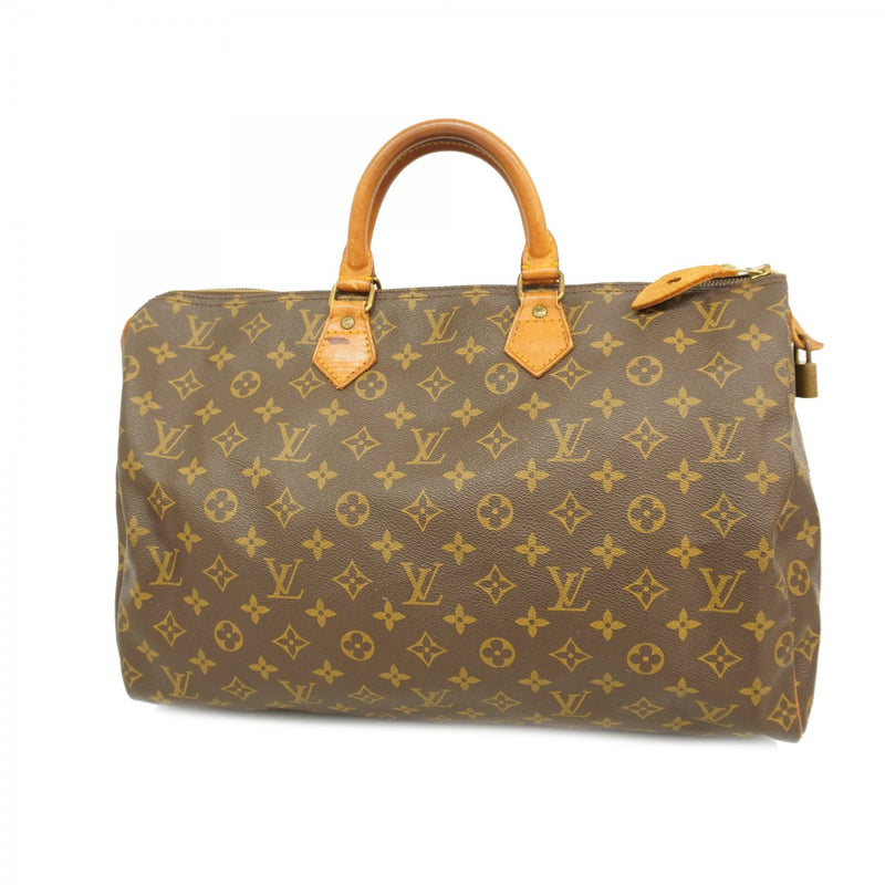 【6ae5618】ルイヴィトン ハンドバッグ モノグラム スピーディ40 M41106 ブラウン【中古】レディース