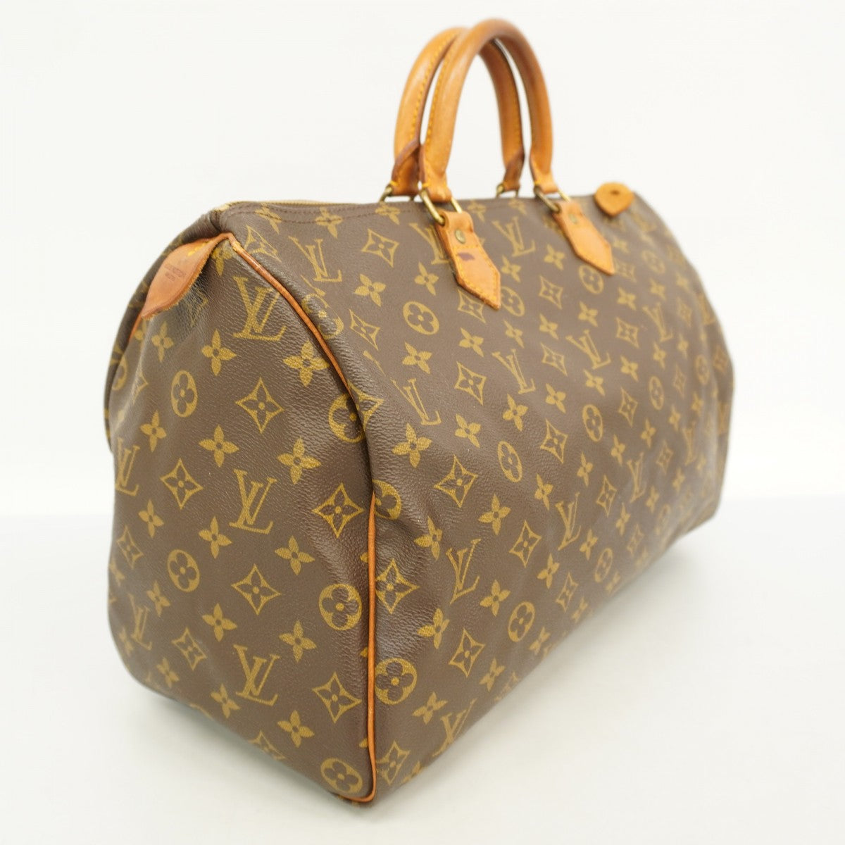 【6ae5618】ルイヴィトン ハンドバッグ モノグラム スピーディ40 M41106 ブラウン【中古】レディース