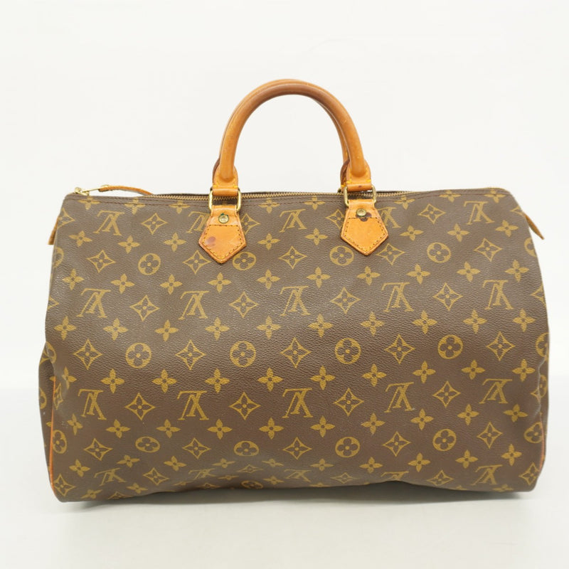 【6ae5618】ルイヴィトン ハンドバッグ モノグラム スピーディ40 M41106 ブラウン【中古】レディース