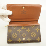【6ae5619】ルイヴィトン 財布 モノグラム ポルトモネビエトレゾール M61730 ブラウン【中古】レディース