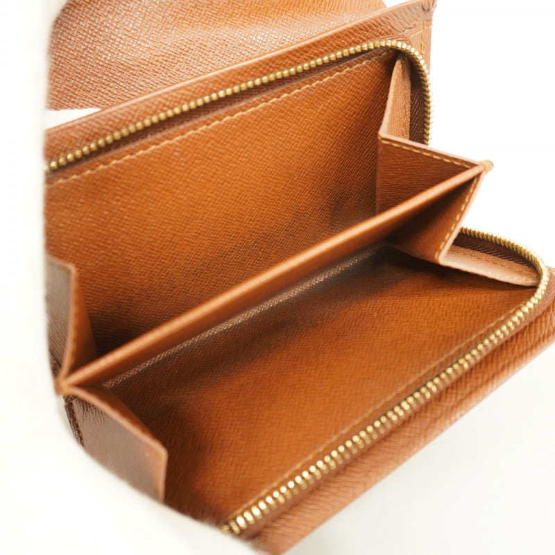 【6ae5619】ルイヴィトン 財布 モノグラム ポルトモネビエトレゾール M61730 ブラウン【中古】レディース