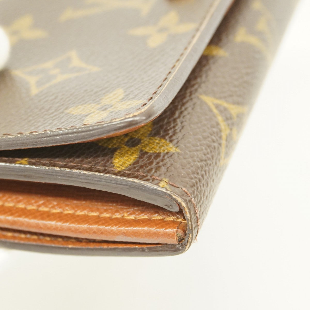 【6ae5619】ルイヴィトン 財布 モノグラム ポルトモネビエトレゾール M61730 ブラウン【中古】レディース