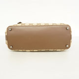 【6ae5623】グッチ ショルダーバッグ GGキャンバス 001 4302 キャンバス ブラウン シルバー金具【中古】レディース