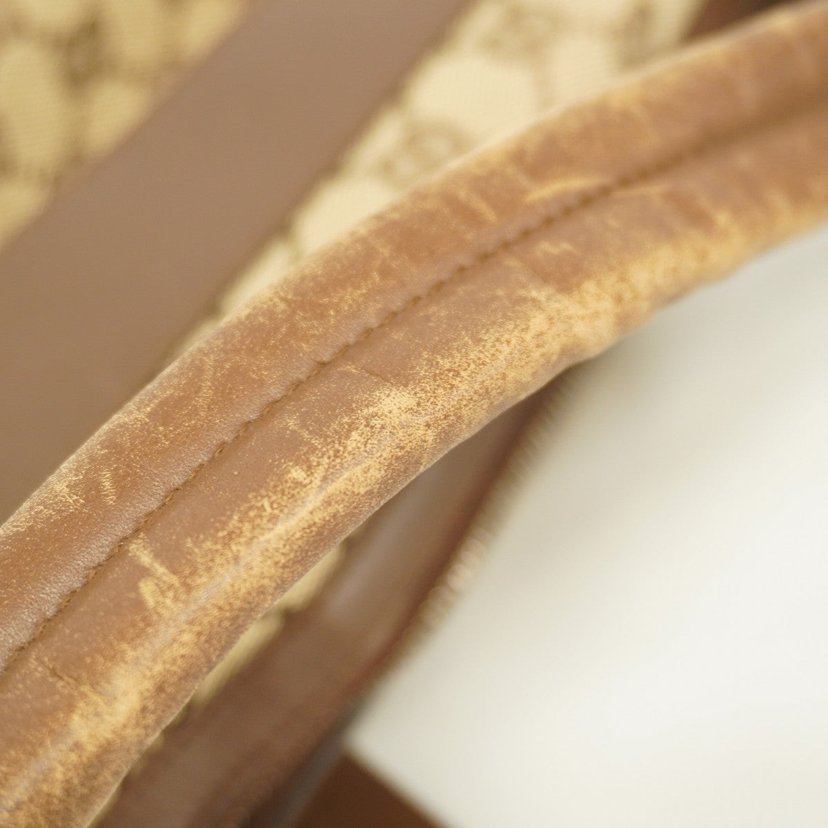 【6ae5623】グッチ ショルダーバッグ GGキャンバス 001 4302 キャンバス ブラウン シルバー金具【中古】レディース