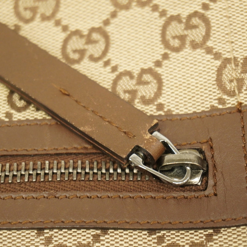 【6ae5623】グッチ ショルダーバッグ GGキャンバス 001 4302 キャンバス ブラウン シルバー金具【中古】レディース
