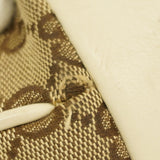 【6ae5624】グッチ トートバッグ GGキャンバス 169946 キャンバス ブラウン ベージュ シャンパンゴールド金具【中古】レディース