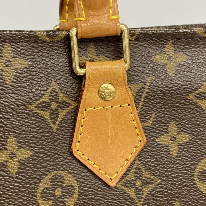 【6ae5639】ルイヴィトン トートバッグ モノグラム サックプラ M51140 ブラウン【中古】レディース