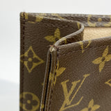 【6ae5639】ルイヴィトン トートバッグ モノグラム サックプラ M51140 ブラウン【中古】レディース