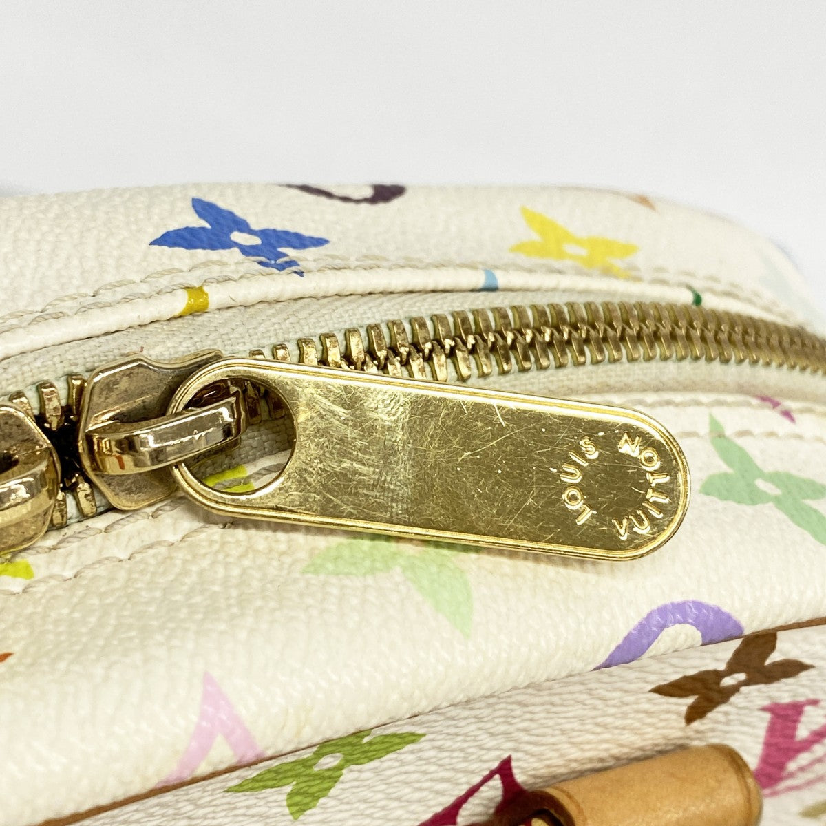 【6ae5640】ルイヴィトン ハンドバッグ モノグラム・マルチカラー トゥルーヴィル M92663 ブロン【中古】レディース