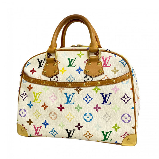 【6ae5640】ルイヴィトン ハンドバッグ モノグラム・マルチカラー トゥルーヴィル M92663 ブロン【中古】レディース