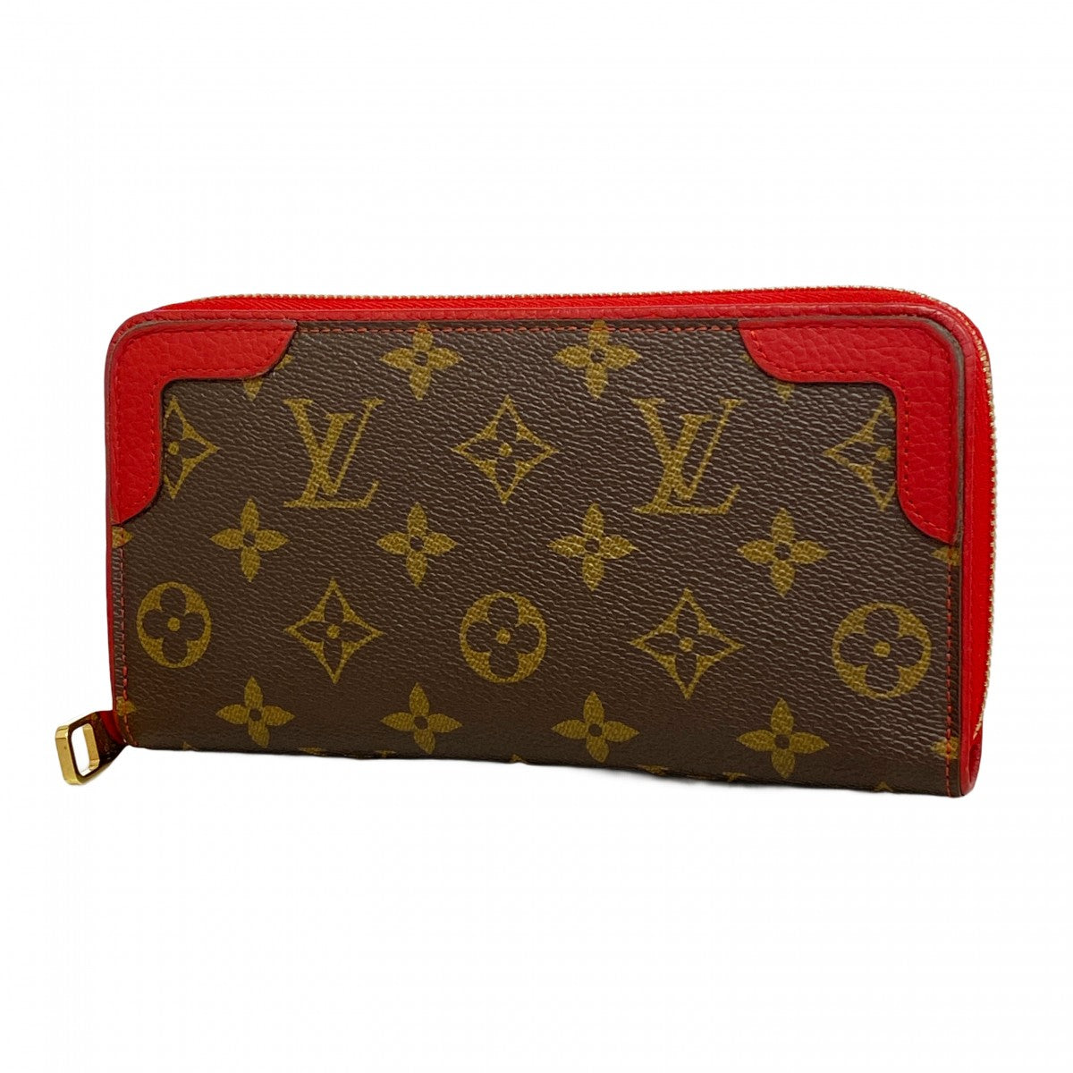 【6ae5643】ルイヴィトン 長財布 モノグラム ジッピーウォレットレティーロ M61854 ブラウン スリーズ【中古】メンズ レディース ユニセックス