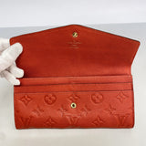 【6ae5644】ルイヴィトン 長財布 モノグラム・アンプラント ポルトフォイユキュリユーズ M60732 スリーズ【中古】レディース