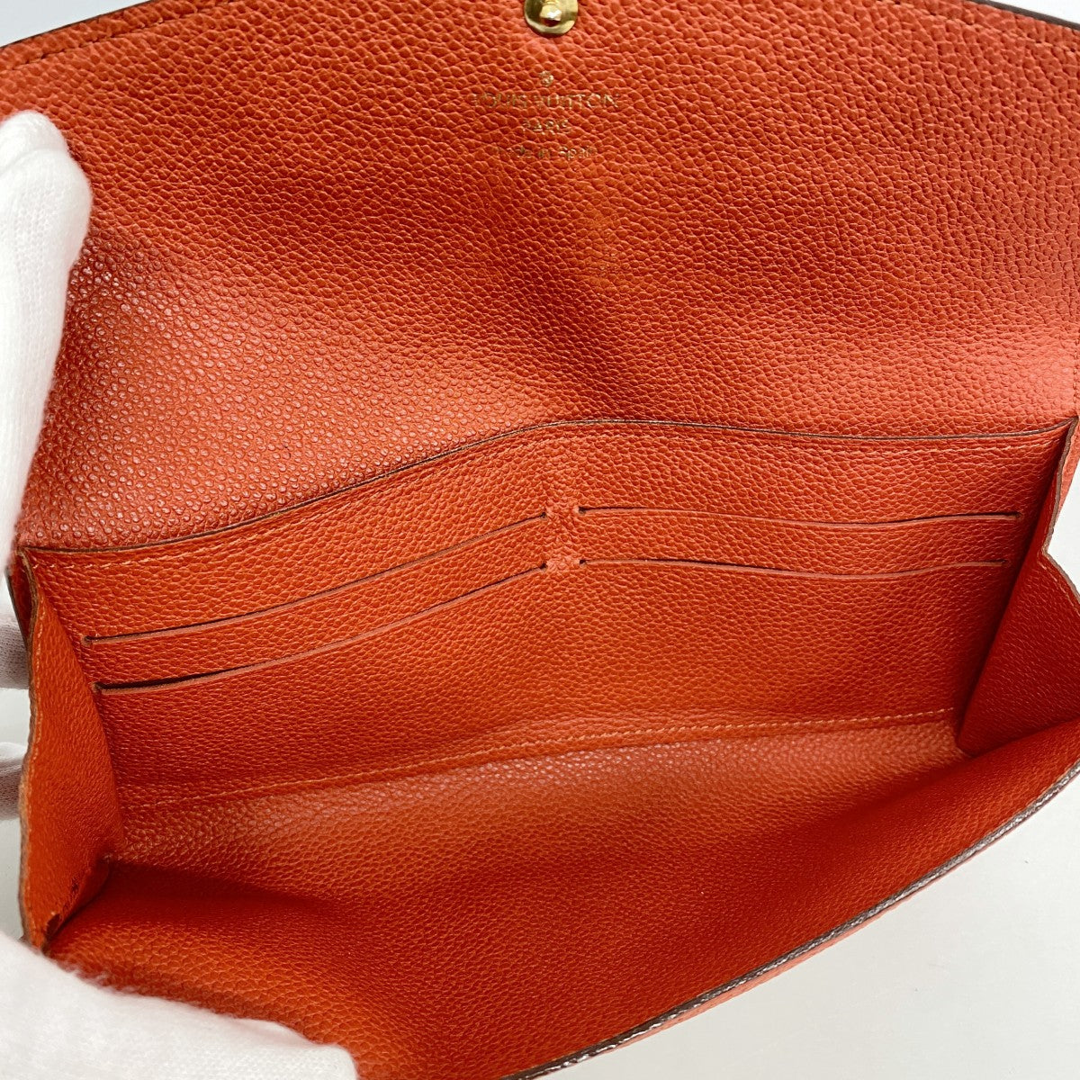 【6ae5644】ルイヴィトン 長財布 モノグラム・アンプラント ポルトフォイユキュリユーズ M60732 スリーズ【中古】レディース