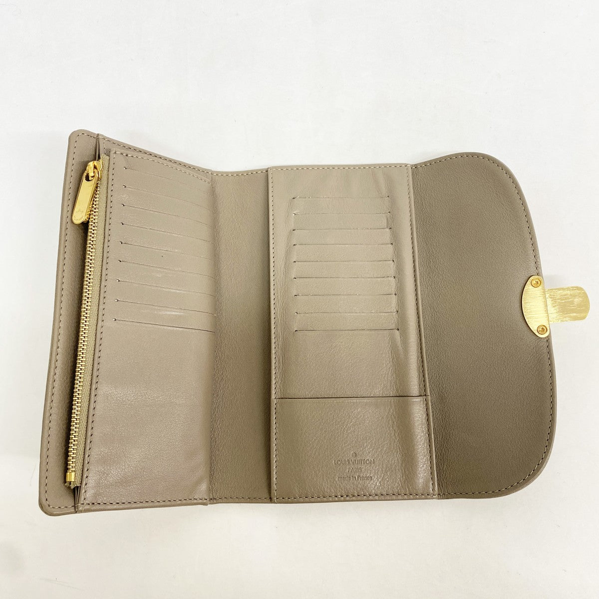 【6ae5645】ルイヴィトン 三つ折り長財布 マヒナ ポルトフォイユアメリア M93761 ト―プ【中古】レディース