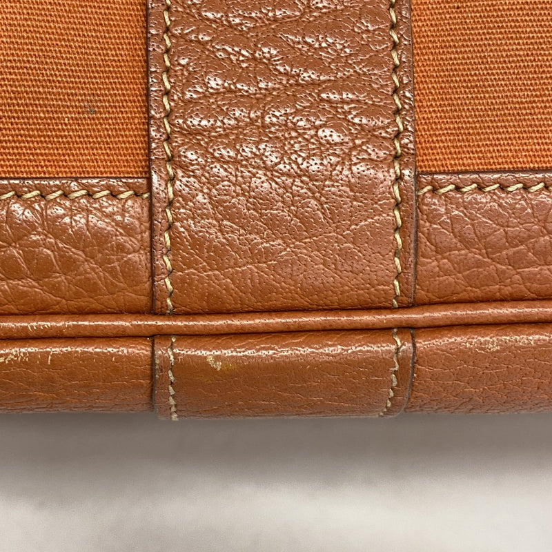 【6ae5646】エルメス トートバッグ ガーデンパーティPM トワルオフィシエ ポティロン シルバー金具 □J刻印【中古】レディース