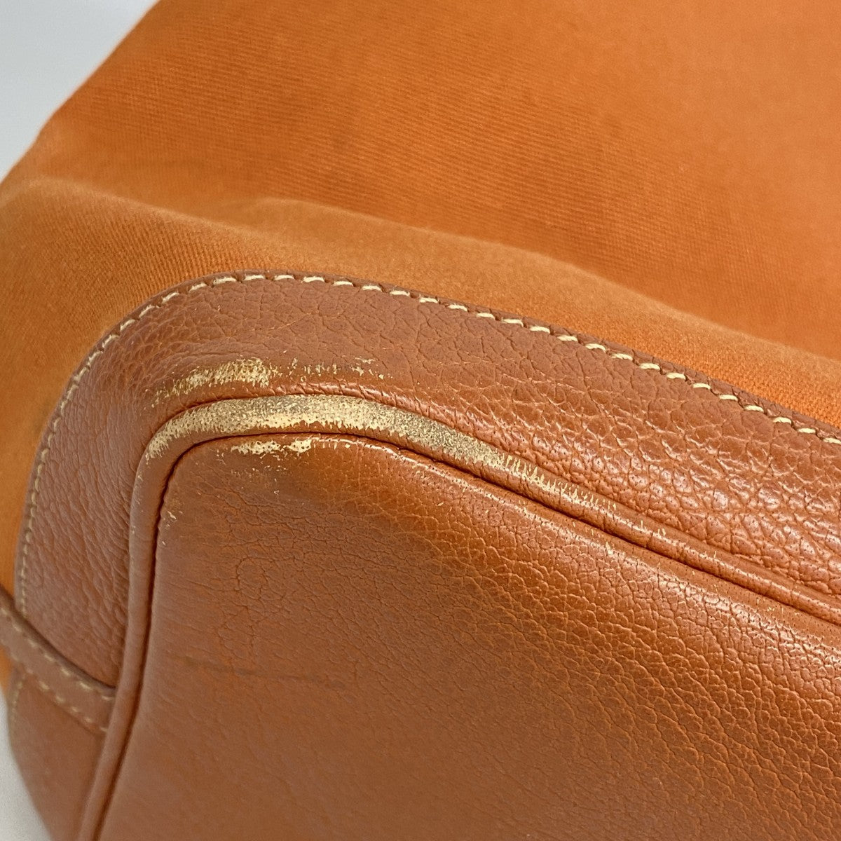 【6ae5646】エルメス トートバッグ ガーデンパーティPM トワルオフィシエ ポティロン シルバー金具 □J刻印【中古】レディース