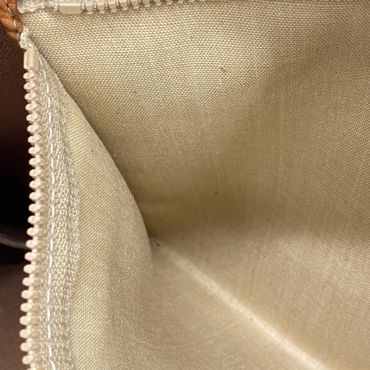 【6ae5649-k】セリーヌ トートバッグ マカダム PVC ブラウン ゴールド金具【中古】レディース
