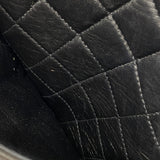 【6ae5650-k】シャネル ショルダーバッグ マトラッセ ラムスキン ブラック ゴールド金具【中古】レディース