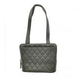 【6ae5650-k】シャネル ショルダーバッグ マトラッセ ラムスキン ブラック ゴールド金具【中古】レディース