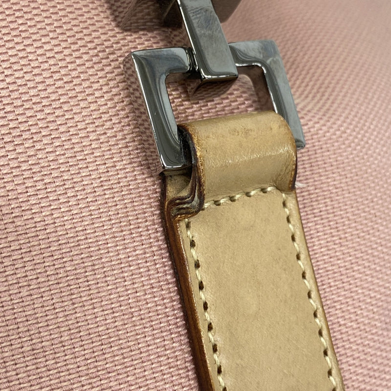 【6ae5651-k】グッチ ハンドバッグ ジャッキー 001 3306 キャンバス ピンク シルバー金具【中古】レディース