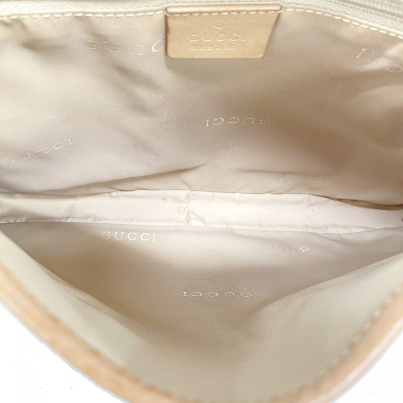 【6ae5651-k】グッチ ハンドバッグ ジャッキー 001 3306 キャンバス ピンク シルバー金具【中古】レディース