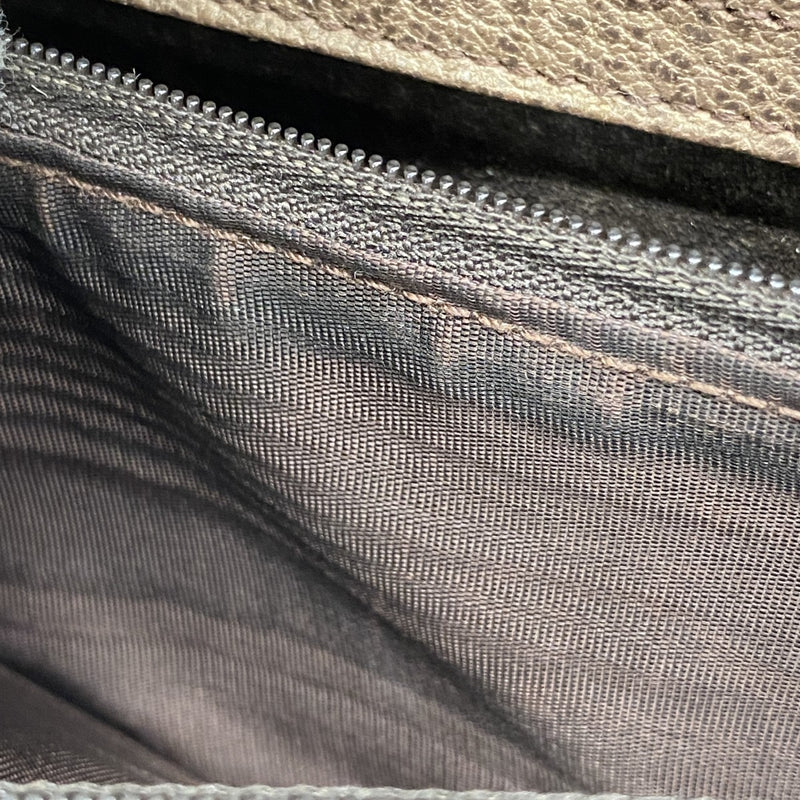 【6ae5652-k】グッチ ハンドバッグ バンブー 002 1998 0260 レザー ブラウン ゴールド金具【中古】