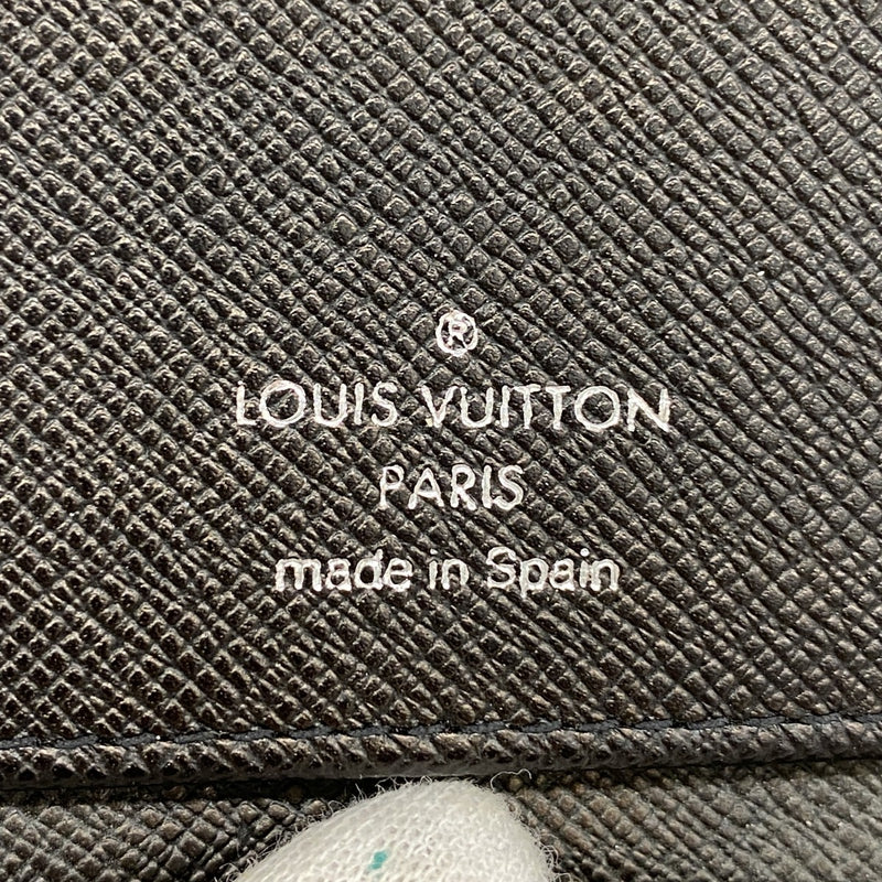 【6ae5655-k】ルイヴィトン 長財布 ダミエ・グラフィット ジッピーウォレットヴェルティカル N63095 ブラック グレー 旧型【中古】メンズ