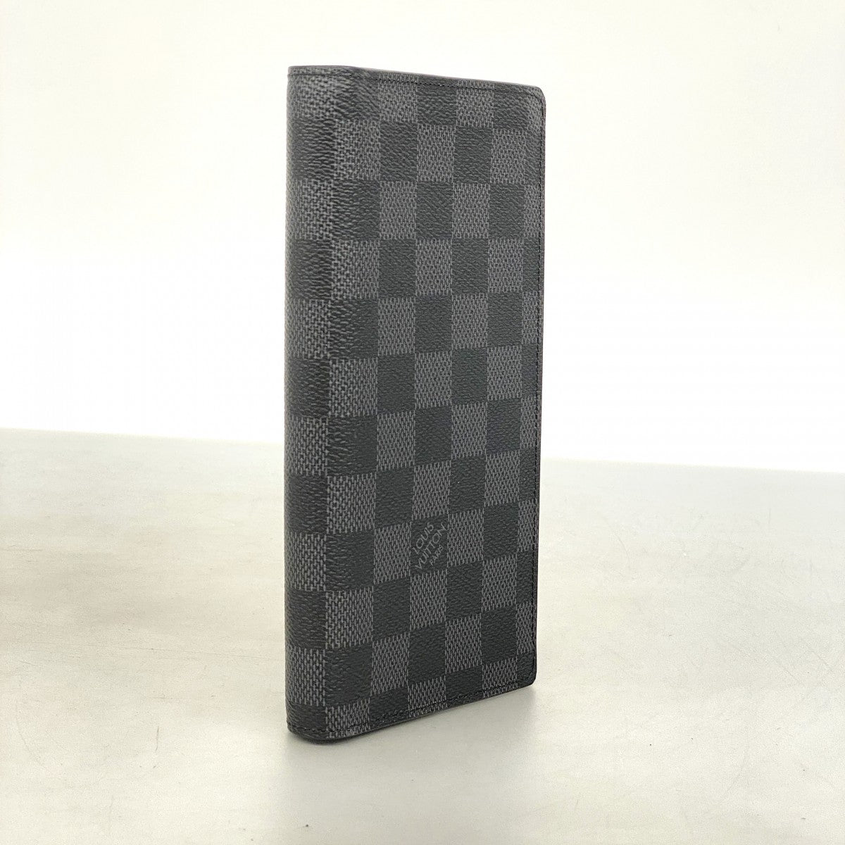 【6ae5656-k】ルイヴィトン 長財布 ダミエ・グラフィット ポルトフォイユブラザ N62665 ブラック グレー【中古】メンズ