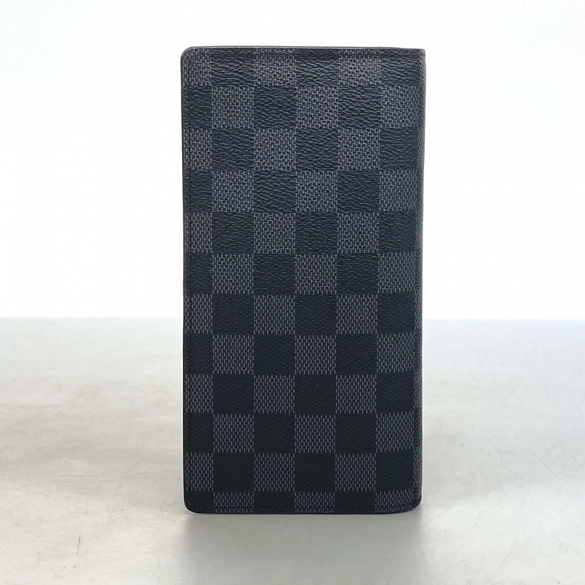 【6ae5656-k】ルイヴィトン 長財布 ダミエ・グラフィット ポルトフォイユブラザ N62665 ブラック グレー【中古】メンズ