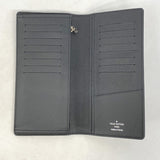 【6ae5656-k】ルイヴィトン 長財布 ダミエ・グラフィット ポルトフォイユブラザ N62665 ブラック グレー【中古】メンズ