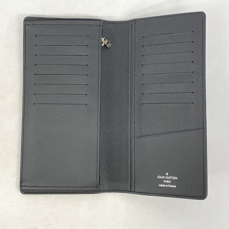 【6ae5656-k】ルイヴィトン 長財布 ダミエ・グラフィット ポルトフォイユブラザ N62665 ブラック グレー【中古】メンズ