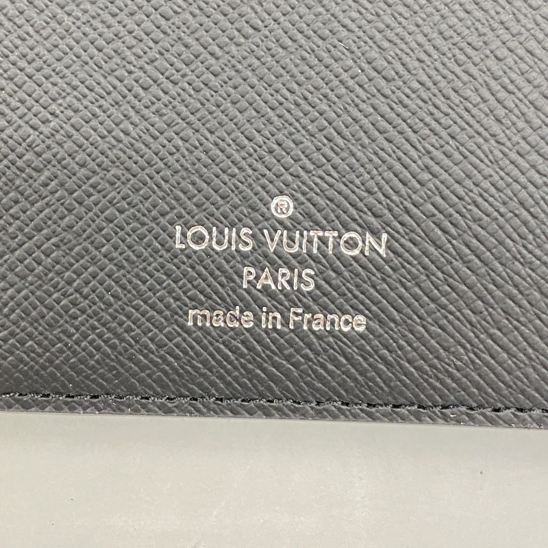 【6ae5656-k】ルイヴィトン 長財布 ダミエ・グラフィット ポルトフォイユブラザ N62665 ブラック グレー【中古】メンズ