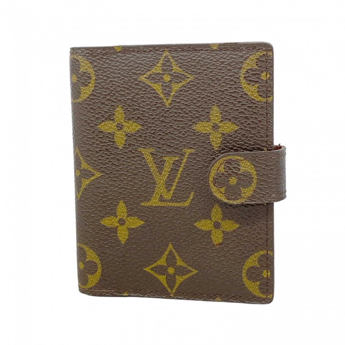 【6ae5657-k】ルイヴィトン 手帳カバー モノグラム アジェンダミニ R20007 ブラウン【中古】メンズ レディース ユニセックス