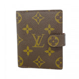 【6ae5657-k】ルイヴィトン 手帳カバー モノグラム アジェンダミニ R20007 ブラウン【中古】メンズ レディース ユニセックス