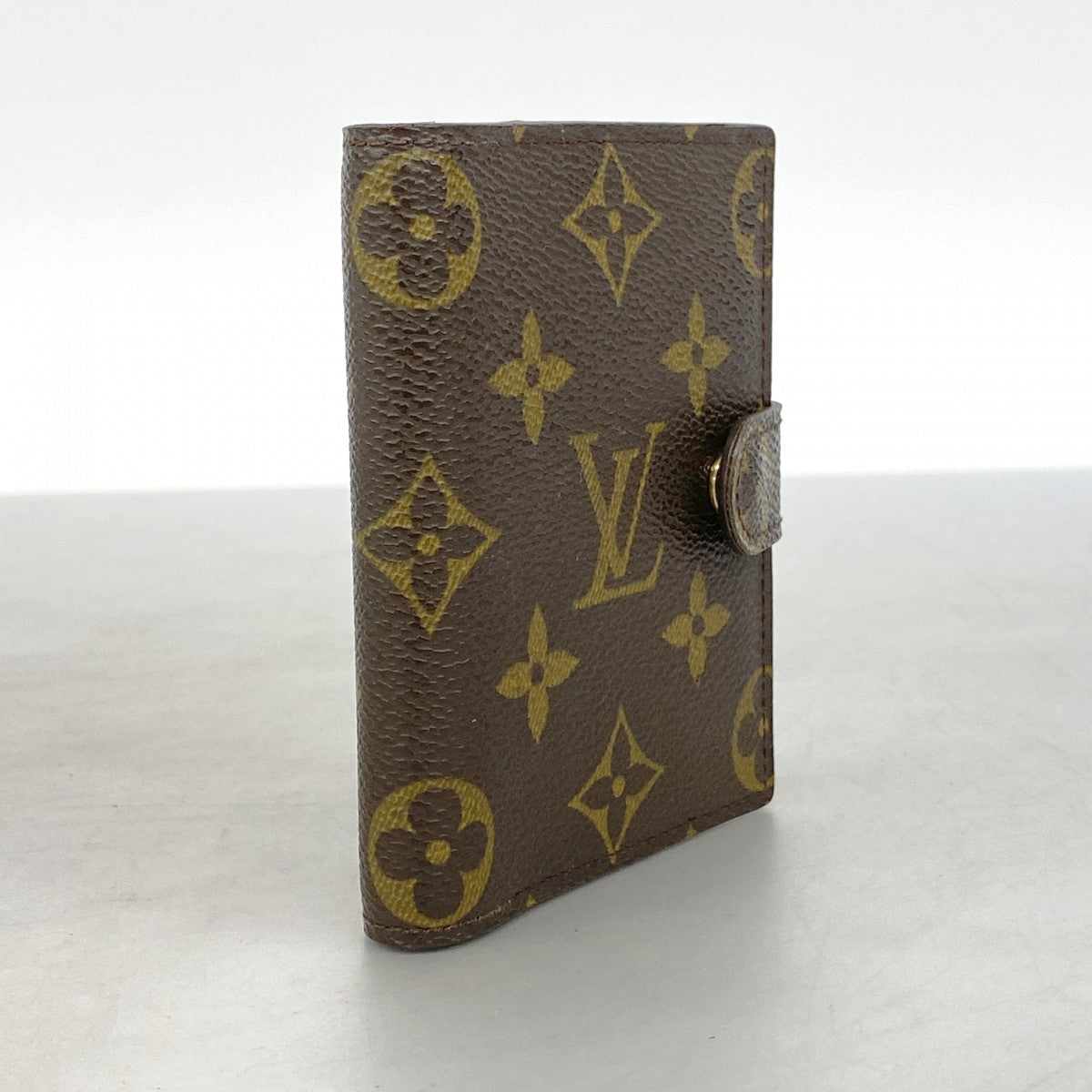 【6ae5657-k】ルイヴィトン 手帳カバー モノグラム アジェンダミニ R20007 ブラウン【中古】メンズ レディース ユニセックス