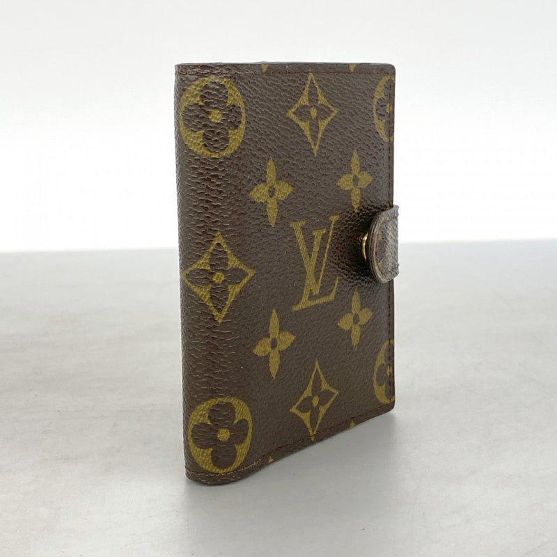 【6ae5657-k】ルイヴィトン 手帳カバー モノグラム アジェンダミニ R20007 ブラウン【中古】メンズ レディース ユニセックス