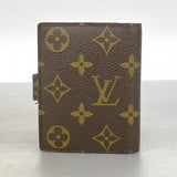 【6ae5657-k】ルイヴィトン 手帳カバー モノグラム アジェンダミニ R20007 ブラウン【中古】メンズ レディース ユニセックス