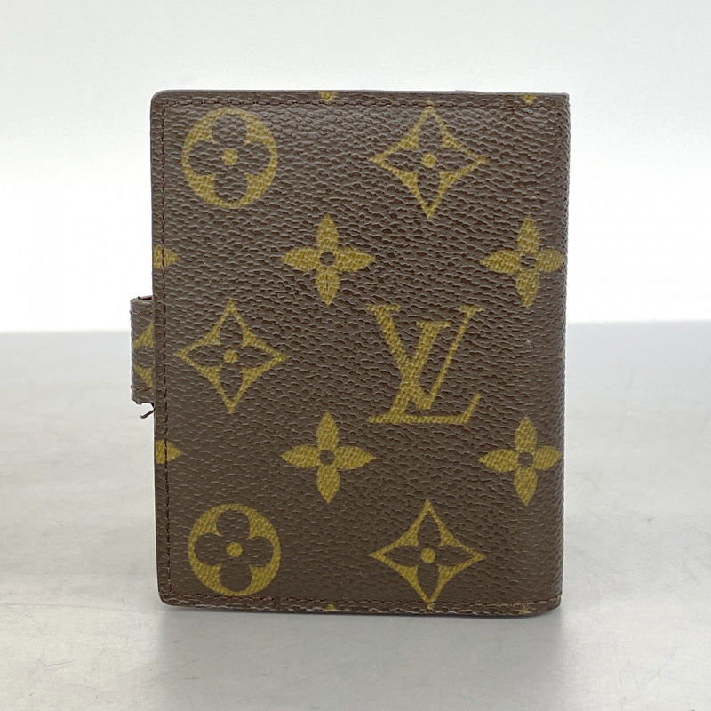 【6ae5657-k】ルイヴィトン 手帳カバー モノグラム アジェンダミニ R20007 ブラウン【中古】メンズ レディース ユニセックス