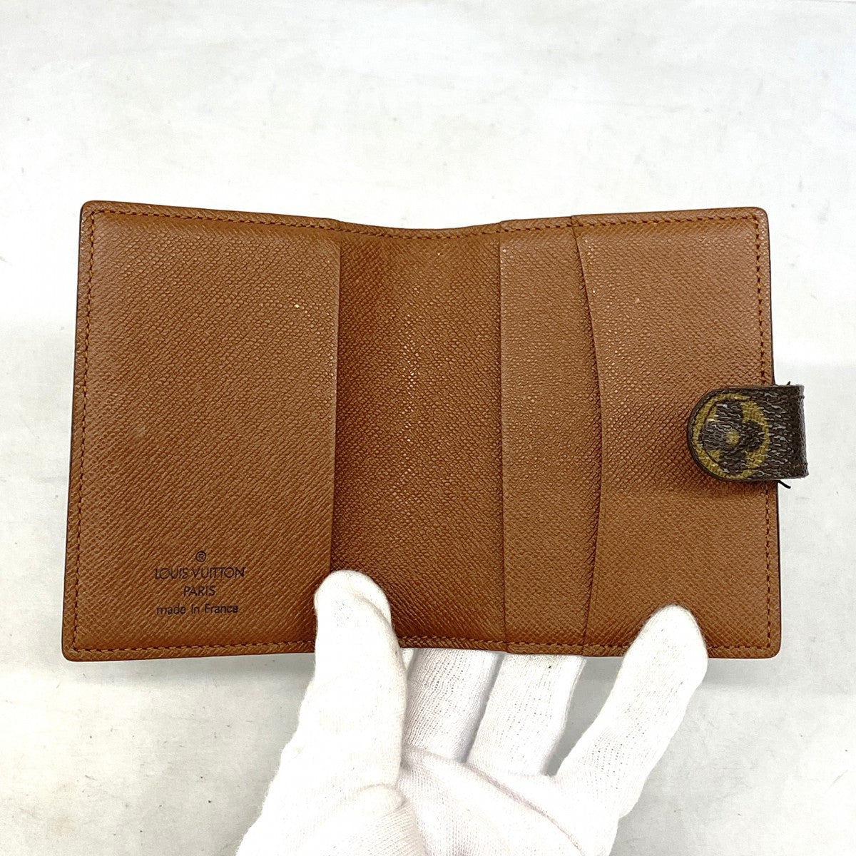 【6ae5657-k】ルイヴィトン 手帳カバー モノグラム アジェンダミニ R20007 ブラウン【中古】メンズ レディース ユニセックス