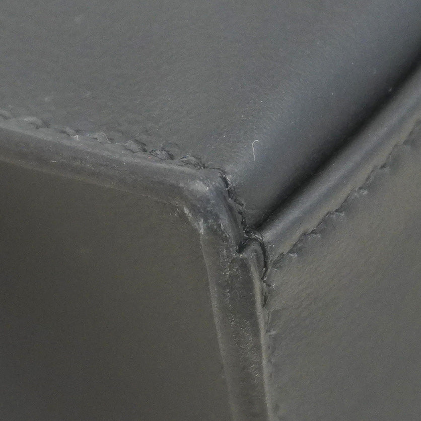 ★SALE【6ae5702-g】エルメス ハンドバッグ ポシェットケリー スイフト ブラック シルバー金具 K刻印【中古】レディース