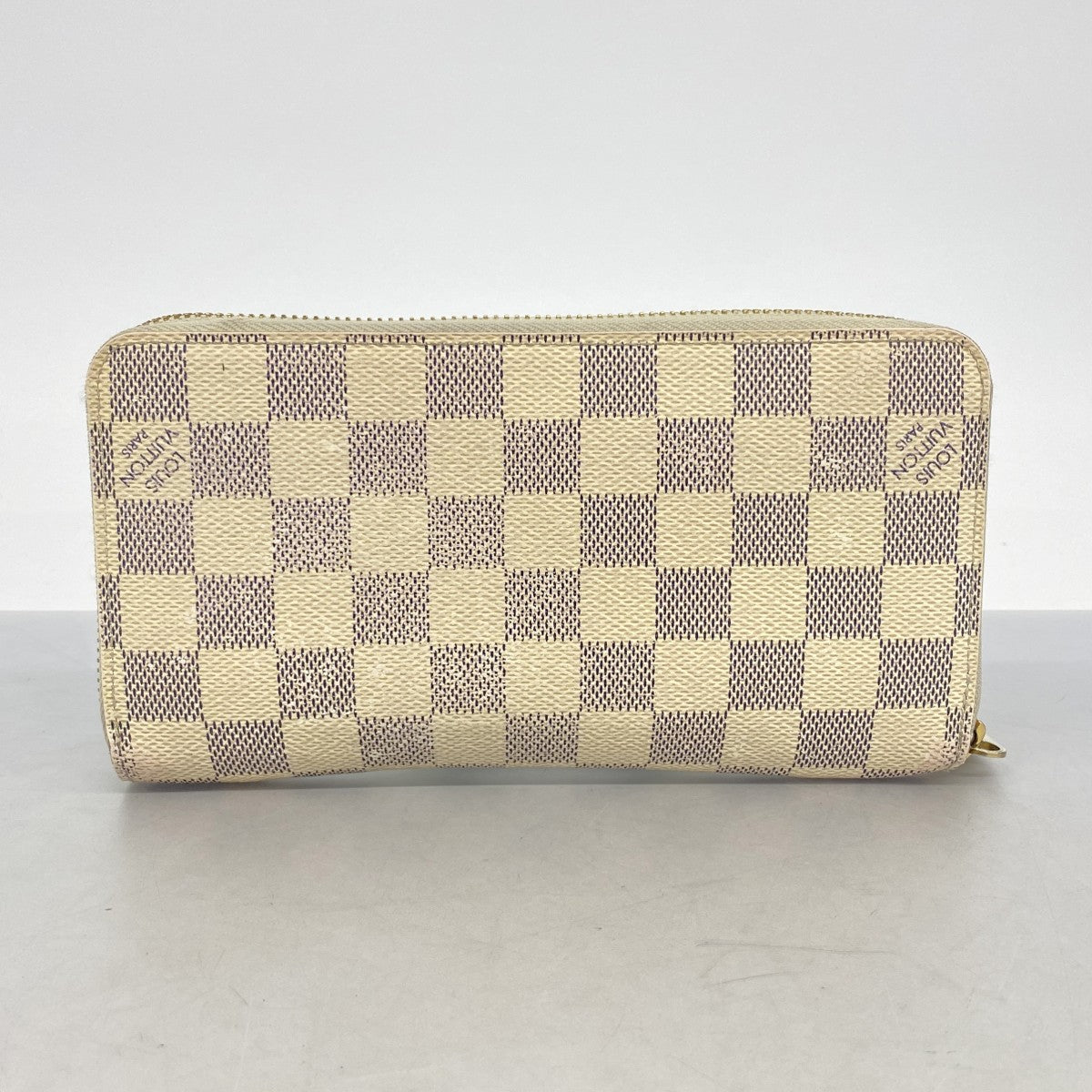 6ae5714】ルイヴィトン 長財布 ダミエ・アズール ジッピーウォレット
