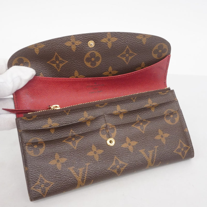 6ae5963】ルイヴィトン 長財布 モノグラム ポルトフォイユエミリー