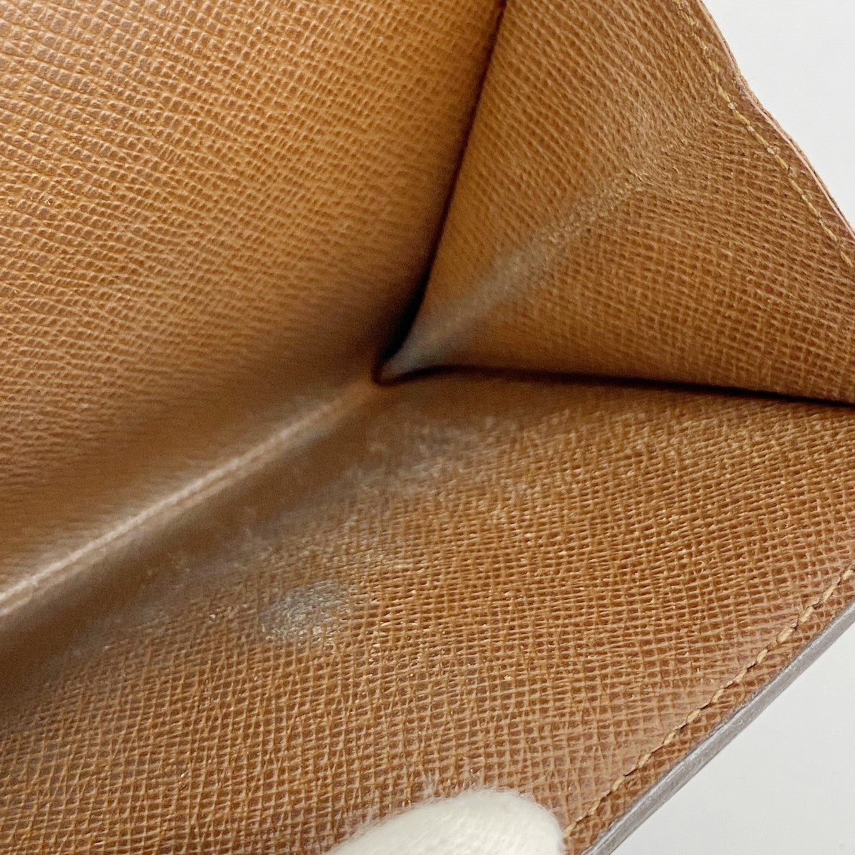 6ae6235】ルイヴィトン 三つ折り財布 モノグラム ポルトモネビエカルト