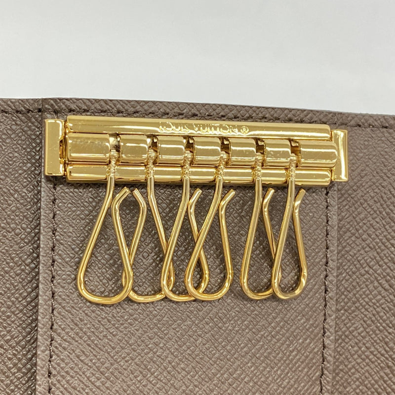 6ae6436】ルイヴィトン キーケース ダミエ ミュルティクレ6 N62630