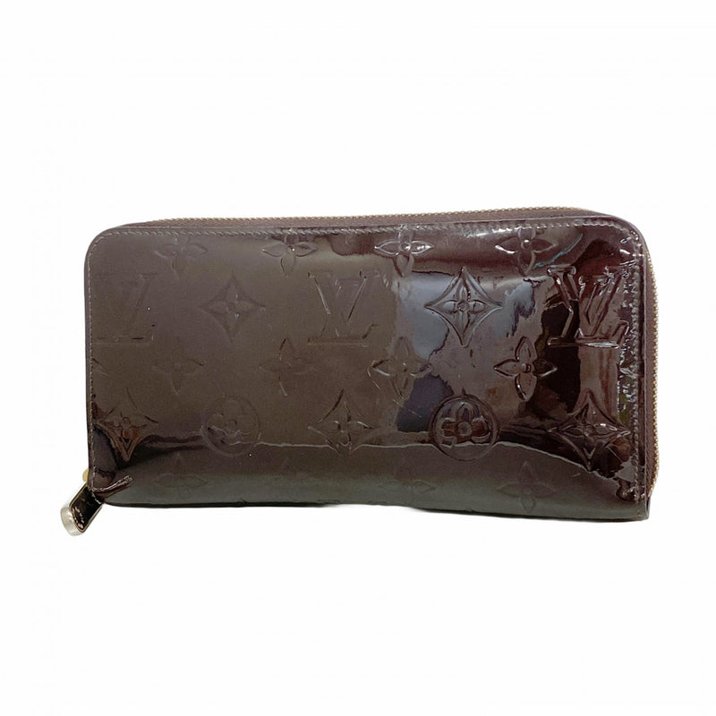 6ba0060-k】ルイヴィトン 長財布 ヴェルニ ジッピーウォレット M90416