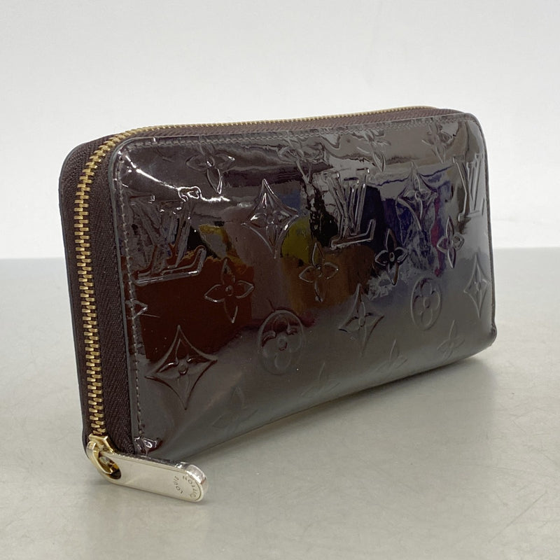 6ba0060-k】ルイヴィトン 長財布 ヴェルニ ジッピーウォレット M90416
