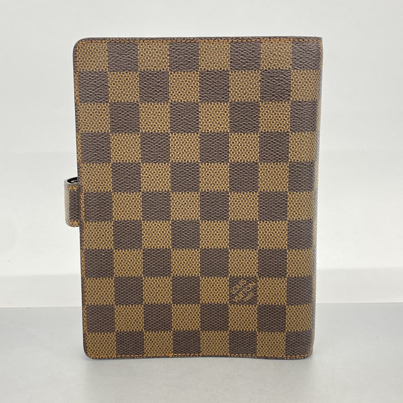 6ba0151-k】ルイヴィトン 手帳カバー ダミエ アジェンダMM R20701