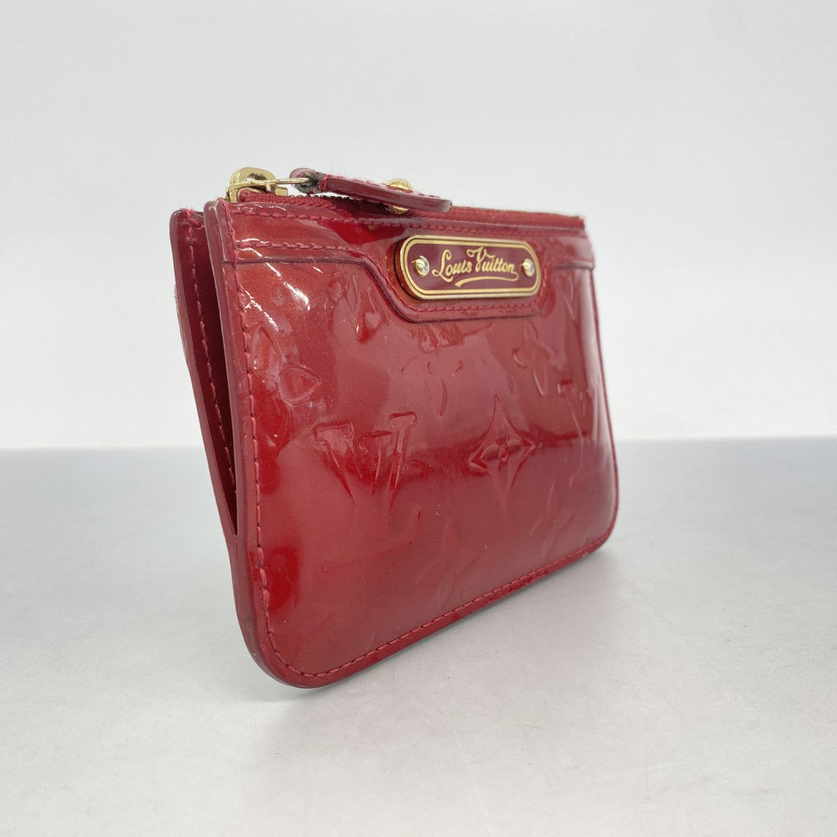 6ba0984-k】ルイヴィトン コインケース ヴェルニ ポシェットクレNM